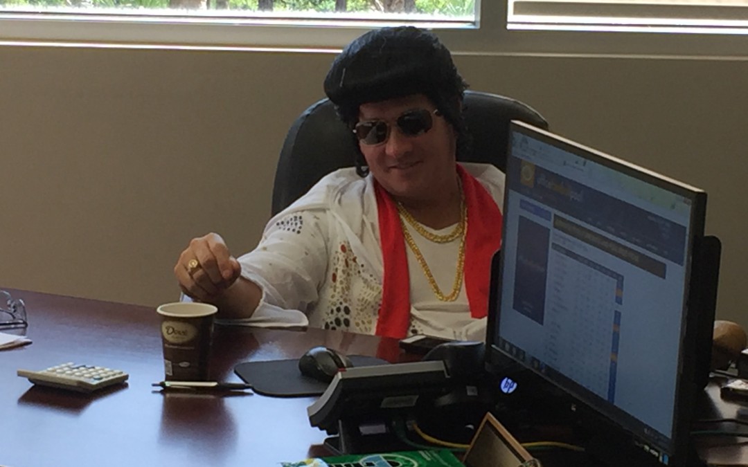 Mike Kroll Drivers Alert CEO Elvis Halloween