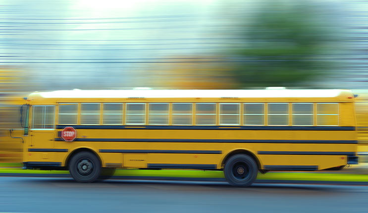School Bus Drivers Receiving Tickets