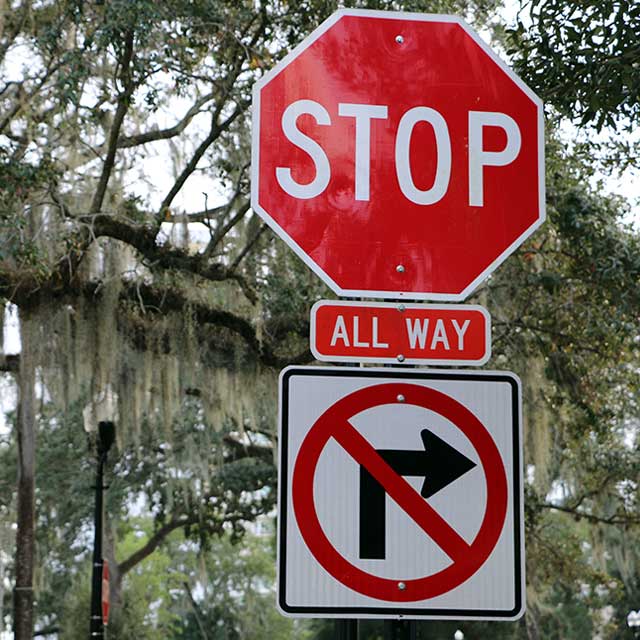 Stop Signs and Signals – Small Vehicles